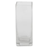 Vickerman LG182600 6" Clear Square Glass Container