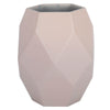 Vickerman LG184115 7.75" Almondine Geometric Glass Vase