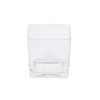 Vickerman LG184501 3" Clear Cube Glass Container. Includes Four Pieces Per Set.