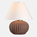 Uttermost 30489 Keoghan Terracotta Table Lamp with Organic Porcelain Base