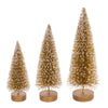 Vickerman LS220308 8"-10"-12" Gold Sisal Bottle Tree Set Set Of 3