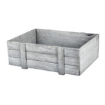 Vickerman LZ193311 17" Wooden Panel Box. This Box Measures 17.7"L X 13.4"W X 6.1"H.