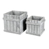 Vickerman LZ193312 10" Wooden Panel Box Set/2