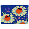 Ladybugs on Daisies Doormat – Whimsical Garden Entry Rug