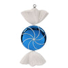 Vickerman M110702 18.5" Blue-White Swirl Candy Christmas Ornament
