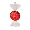 Vickerman M110703 18.5" Red-White Swirl Candy Christmas Ornament
