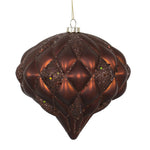 Vickerman M112288 145Mm Diamond Onion*1Pc/Bag-Matte Copper With Matching Glitter Shatterproof And A Secure Cap