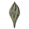 Vickerman M132523 8" Wrought Iron Candy Glitter Swirl Drop