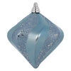 Vickerman M133229 6" Periwinkle Candy Glitter Swirl Diamond Christmas Ornament