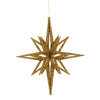 Vickerman M148208 12" Gold Iridescent Star Christmas Ornament