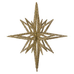 Vickerman M148238 12" Champagne Iridescent Star Christmas Ornament