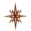 Vickerman M148328 16" Copper Iridescent Star Christmas Ornament
