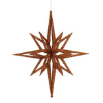 Vickerman M148328 16" Copper Iridescent Star Christmas Ornament