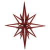 Vickerman M148503 32" Red Iridescent Star Christmas Ornament