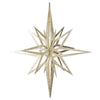 Vickerman M148538 32" Champagne Iridescent Star Christmas Ornament