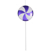 Vickerman M152016 17" Purple-White Candy Lollipop Christmas Ornament