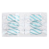 Vickerman M152412 4" Turquoise-White Candy Christmas Ornament 6 Per Box