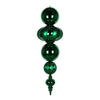 Vickerman M165904 54" Green Shiny And Matte Finial Ornament