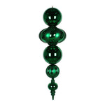 Vickerman M165904 54" Green Shiny And Matte Finial Ornament
