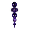 Vickerman M165966 54" Purple Shiny And Matte Finial Ornament