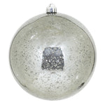 Vickerman M166687 8" Pewter Shiny Mercury Ball Ornament