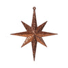 Vickerman M167288 8" Copper Iridescent Glitter Bethlehem Star Christmas Ornament 4 Per Box