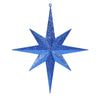 Vickerman M167502 15.75" Blue Iridescent Glitter Bethlehem Star Christmas Ornament