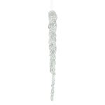 Vickerman M174112 12" Clear Acrylic Icicle Christmas Ornament. 6 Per Box.