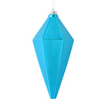 Vickerman M183012S 7" Turquoise Shiny Lantern Christmas Ornament 4 Per Bag