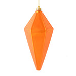 Vickerman M183018S 7" Burnished Orange Shiny Lantern Christmas Ornament 4 Per Bag