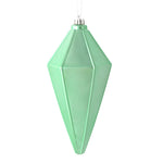 Vickerman M183044S 7" Seafoam Green Shiny Lantern Christmas Ornament 4 Per Bag