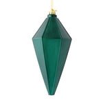 Vickerman M183062S 7" Sea Blue Shiny Lantern Christmas Ornament 4 Per Bag