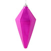 Vickerman M183070S 7" Fuchsia Shiny Lantern Christmas Ornament 4 Per Bag