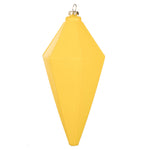 Vickerman M183078M 7" Yellow Matte Lantern Christmas Ornament 4 Per Bag