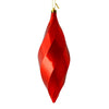 Vickerman M183103S 8" Red Shiny Swirl Finial Ornament Pack Of 6