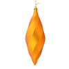 Vickerman M183130M 8" Antique Gold Matte Swirl Finial Ornament Pack Of 6