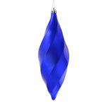 Vickerman M183166S 8" Purple Shiny Swirl Finial Ornament Pack Of 6