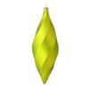 Vickerman M183173M 8" Lime Matte Swirl Finial Ornament Pack Of 6