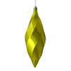 Vickerman M183173S 8" Lime Shiny Swirl Finial Ornament Pack Of 6