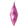 Vickerman M183179S 8" Pink Shiny Swirl Finial Ornament Pack Of 6