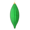 Vickerman M183204M 8" Green Matte Line Finial Ornament Pack Of 4