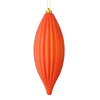 Vickerman M183218M 8" Burnished Orange Matte Line Finial Ornament Pack Of 4