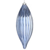 Vickerman M183229S 8" Periwinkle Shiny Line Finial 4/Bag