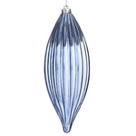 Vickerman M183229S 8" Periwinkle Shiny Line Finial 4/Bag