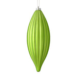 Vickerman M183254M 8" Celadon Matte Line Finial Ornament Pack Of 4