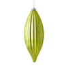 Vickerman M183254S 8" Celadon Shiny Line Finial Ornament Pack Of 4