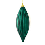 Vickerman M183262S 8" Sea Blue Shiny Line Finial 4/Bag