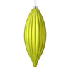 Vickerman M183273M 8" Lime Matte Line Finial Ornament Pack Of 4