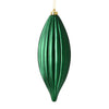 Vickerman M183274S 8" Midnight Green Shiny Line Finial - Adds Texture To Any Holiday Project 4 Pieces Per Bag
