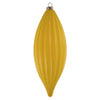 Vickerman M183278S 8" Yellow Shiny Line Finial Ornament Pack Of 4